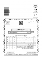 دانلود رایگان سوالات کارشناسی ارشد سراسری معماری 1404